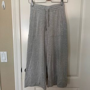 Quince Gray Wide Leg sweat pants